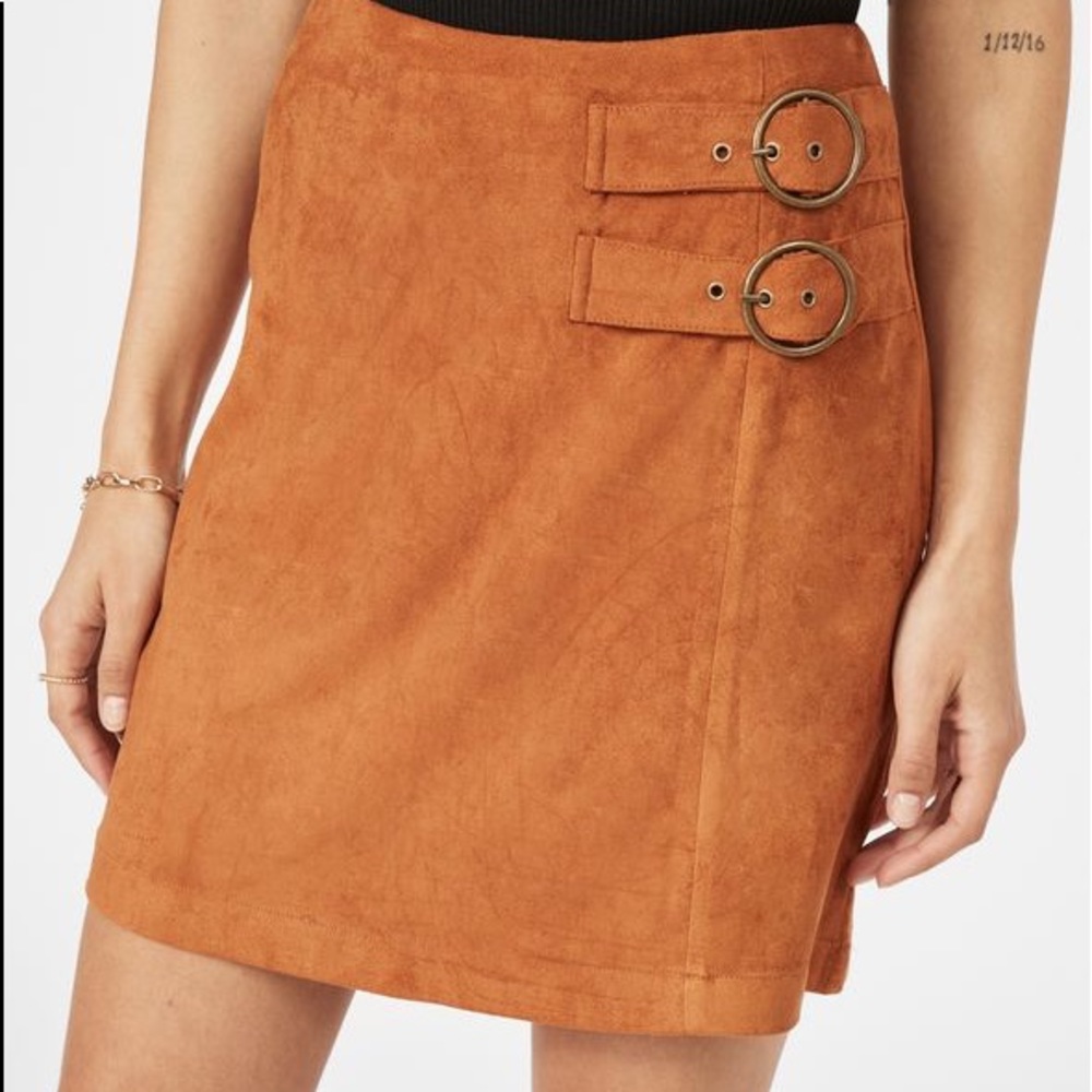 Rust suede skirt! Never worn!